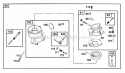 Carburetor Assy Diagram and Parts List for 194412-0112-99  Briggs and Stratton Engine